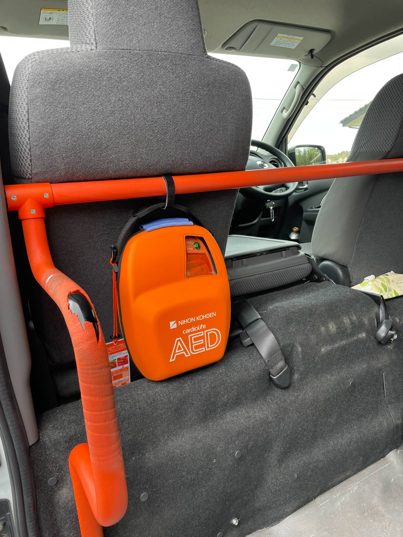 民間救急TRUST99 車両設備